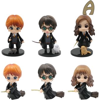 Adornos de muñecas Harry Potter Anime figura de acción modelo juguetes 