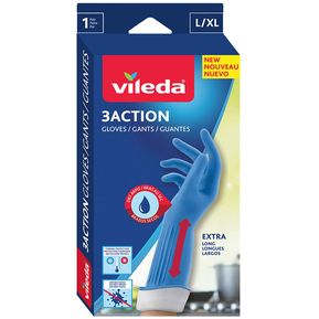  Vileda Recambio de trapeador mágico, azul, paquete de 2 : Salud  y Hogar