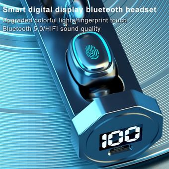 Auriculares Tws F9 Inalmbricos Por Bluetooth 50 Cascos A Age 