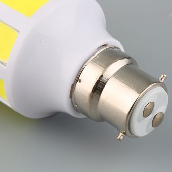 B22 LED Lámpara de maíz AC220V Potencia Lámpara de ahorro de energía Coolblanco cálido. 