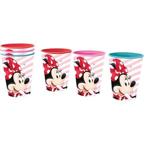 Set X 3 Vasos Disney Minnie-Multicolor