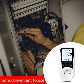 Monitores de electricidad Consumo de energía Energía energía eléctrica Watt Meter 