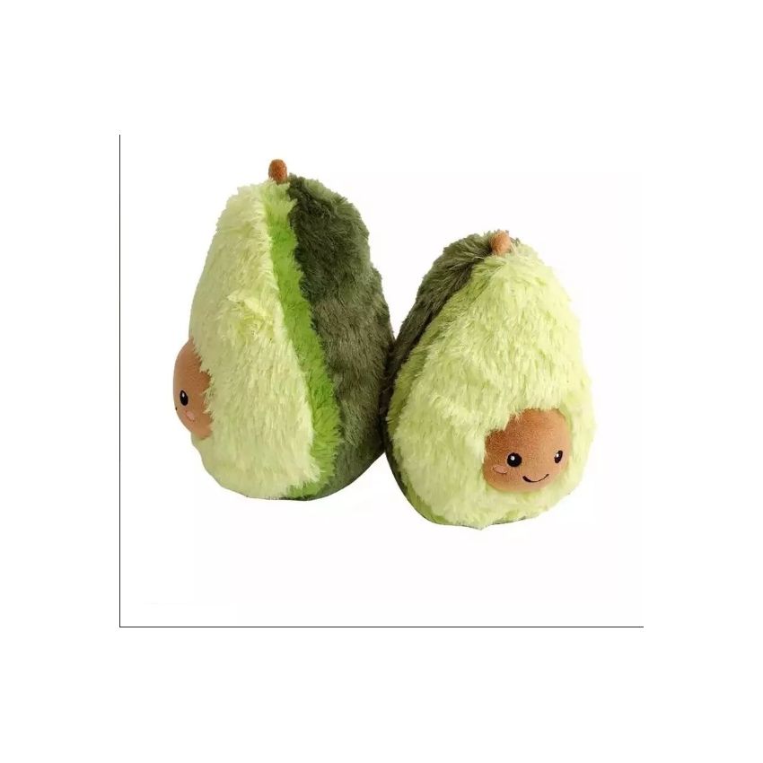peluche de aguacate kawaii