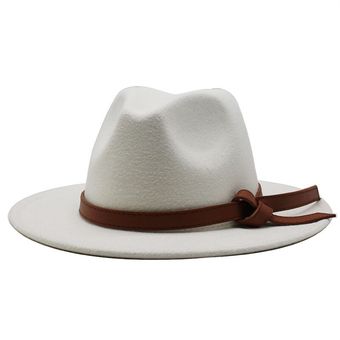 Sombrero de lana de fieltro para hombre y mujer  sombrero de fieltro 