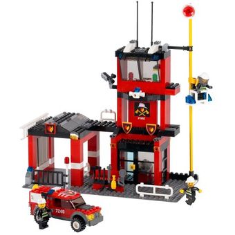 lego estacion de bomberos