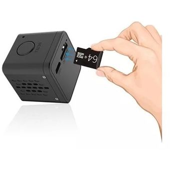 Mini Camara Espia Wifi Ip Fhd Microfono Integrado + Sd 32gb