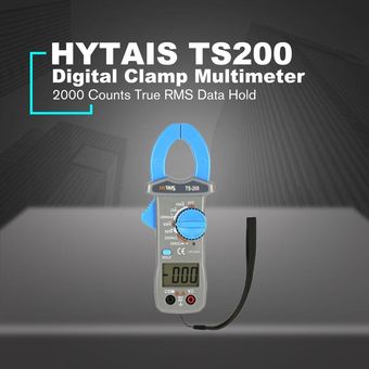 TE HYTAIS TS200 Mini medidor de pinza digital multímetro probador de C 