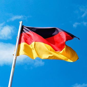 3x5ft Bandera de Alemania Bandera de país alemán Banderín de Deutschla 