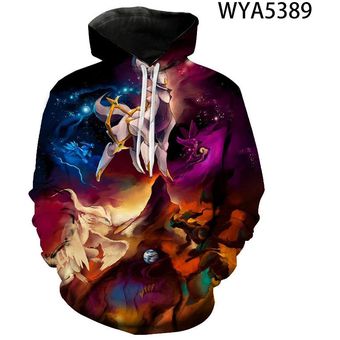 Jersey de manga larga con estampado 3D de Pokemon para hombres y mujeres para niños sudaderas con 