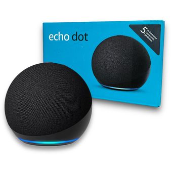 Echo Dot 5th Gen Con Alexa Última Versión Negro