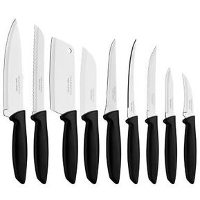 Tramontina Gaucho Juego de 6 cuchillos de carne Acero Inoxidable AISI 420 