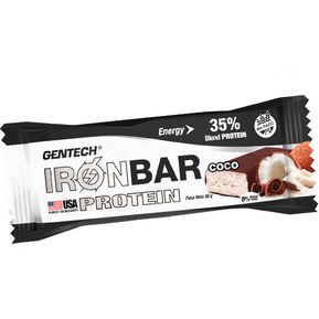 Suplemento Alimenticio Iron Bar Coco 7 unidades Gentech