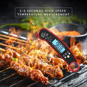 Carne Digital termómetros instantánea impermeable Leer el termómetro del alimento para la cocina 