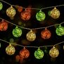 Luces decorativas de bola de Navidad lámpara cadena de bombilla