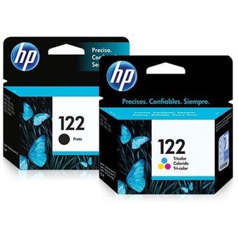 Tinta hp 122 xl negro