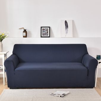 Funda de licra para el sofá,cubresofá elástico para asientos ideal para el salón,protector disponible en colores lisos,para sofás en forma de L es necesario comprar 2 piezas #16 
