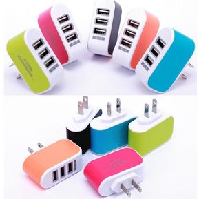 Cargador Universal USB Triple de Pared para iPhone, iPad, Sa...