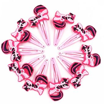 10 Uds. Horquillas de unicornio de dibujos animados para niña accesorios para el cabello para niña pinzas para el pelo pasadores 