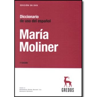 Diccionario De Uso Del Español (María Moliner). Tercera Edición ...