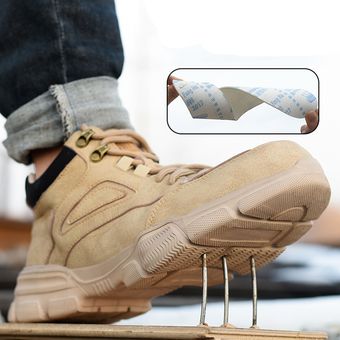 para invierno Botas de seguridad con punta de acero para hombre zapatos de trabajo indestructibles 