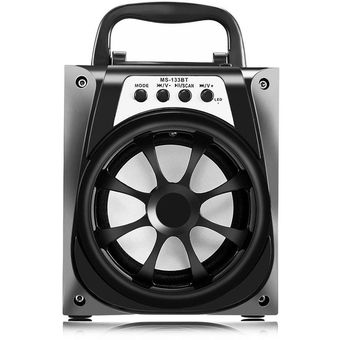 TE MS-133BT Multifunción Altavoz portátil Bluetooth Radio FM de alta p 