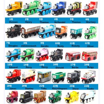 los trenes de juguete
