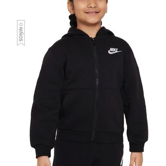 Chaqueta nike 2025 niño negra