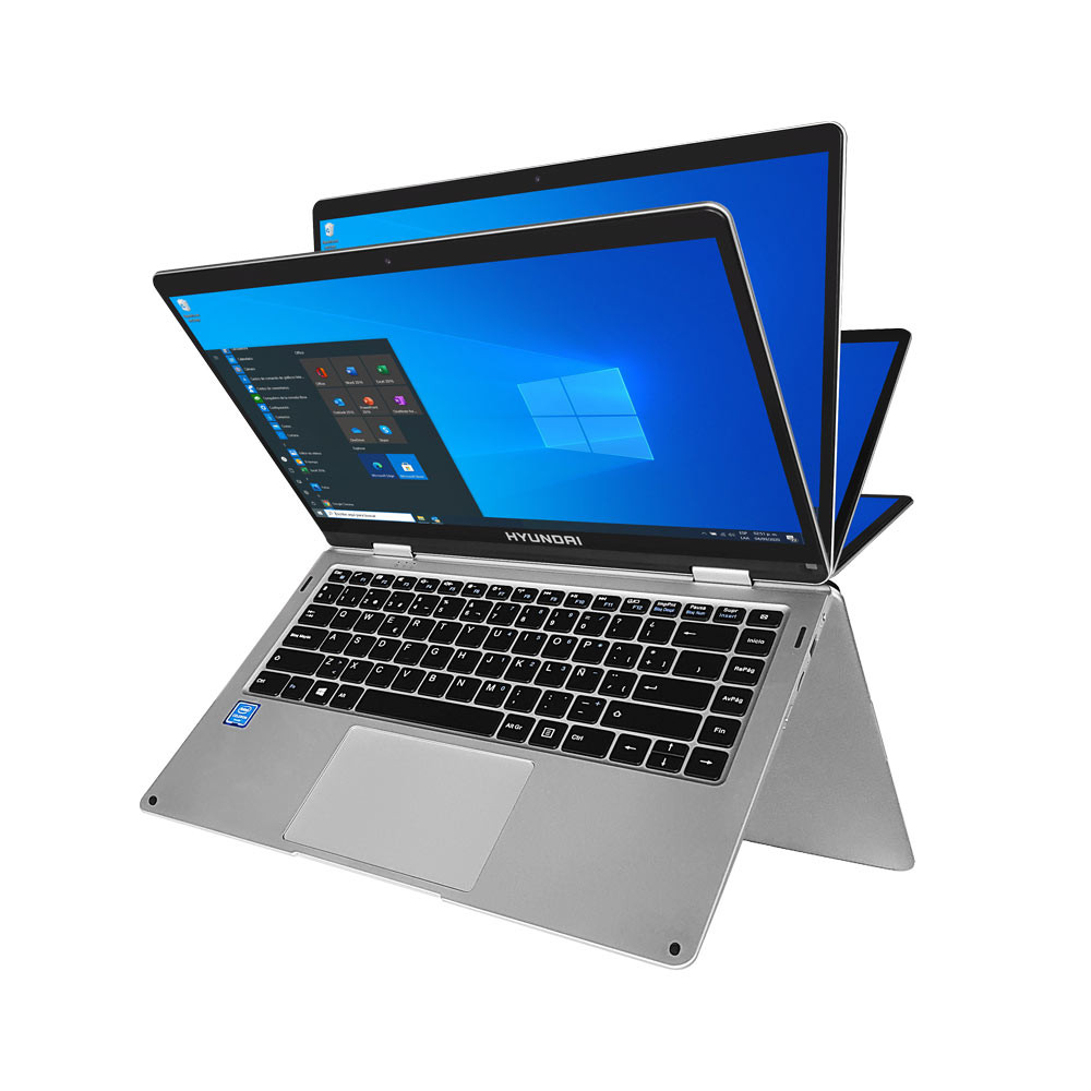 Laptop Hyundai HyFlip, 14”, Intel Celeron, 4GB RAM, 64GB, Windows 10