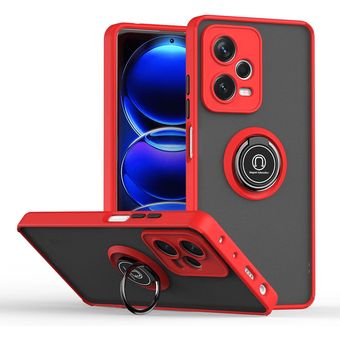 Funda Anti Golpes Compatible con Xiaomi Note 12 Pro Plus 5G Rojo