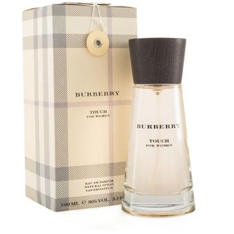 burberry touch mujer gris