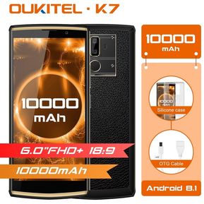 OUKITEL K7 MT6750T Octa-core Pantalla Completa 6.0 ''4GB 64GB-Negro