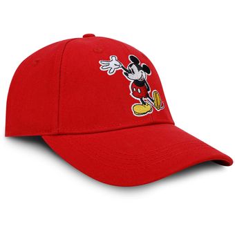 Gorra De Beisbol, Clasica Mickey Mouse, Disney, Roja