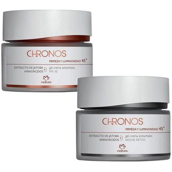 Crema Facial Antiseñales 45+ Día con Noche Natura Chronos | Linio Perú -  NA350HB0ZCOIHLPE