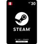 Steam Wallet Gift Card 30 Soles Perú [Digital]