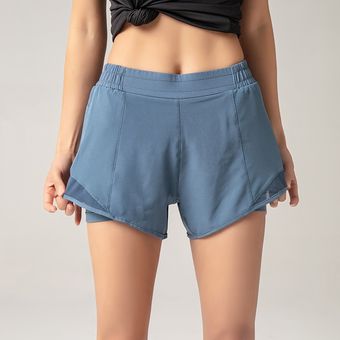 #DP-DK204 Pantalones cortos deportivos de verano para mujer,Shorts de malla para correr,para chica 