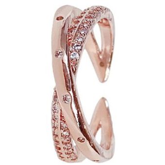 Corea apertura ajustable joyería del anillo de los anillos de regalo de las mujeres del regalo de cumpleaños 
