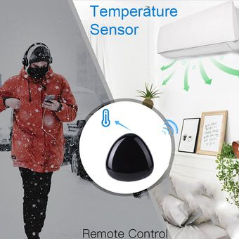 WiFi Smart Home Hub RF IR Control Remoto Universal vida inteligente de control de APP Negro 