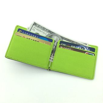 Billetera de cuero para tarjetas de crédito para hombre tarjetero d 