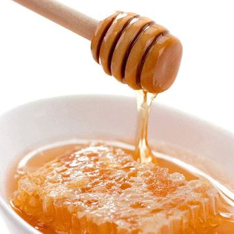 ⭐ Kit x10 Mieleros Palitos Madera cortar miel + placa + papel + yute Color  Amarillo