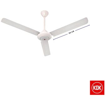 Ventilador de Techo Armo 1 Luz 6 Aspas Blanco CASA BONITA