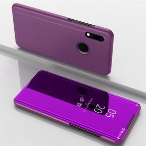 Funda De Chapado Espejo Para Huawei P Smart (2019)-Púrpura