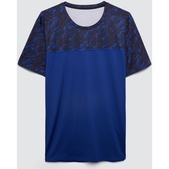 Camiseta deportiva Hombre cortes sublimados - Ostu