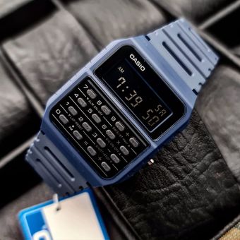 Reloj Casio Calculadora Azul