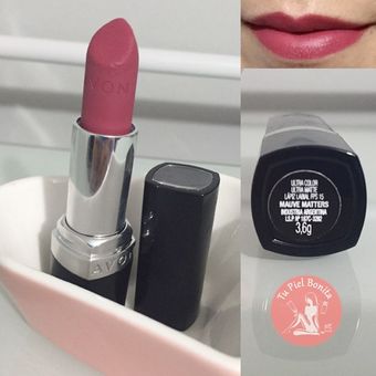 labial matte avon mauve matters