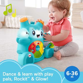 Fisher Price Juguete musical interactivo bebé Dance Groove Rockit