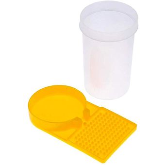 dispensador de agua para apicultur Paquete de 3 alimentador de abejas 