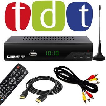 Herencia prefacio Copiar Decodificador TDT HD Usb +Control +HDMI +RCA Digital Sintonizador TV |  Linio Colombia - GE063EL0CV9TYLCO