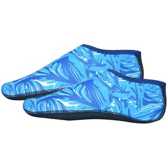 Calcetines de agua ultraligeros de secado rápido Camo Blue S 