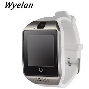 Reloj Smartwatch,Q18 Inteligente Bluetooth Deportivos Pulsera-Blanco