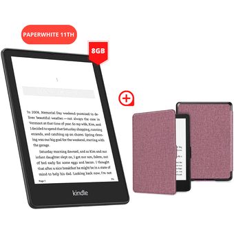 Kindle Paperwhite 11th gen 2021 8GB + Funda Autosleep